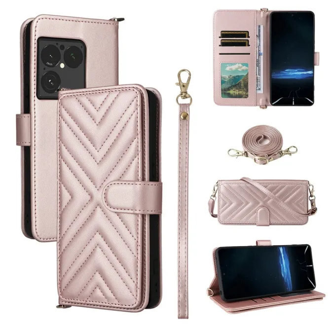 Housse Sony Xperia 1 VIII Bandoulière Matelassée