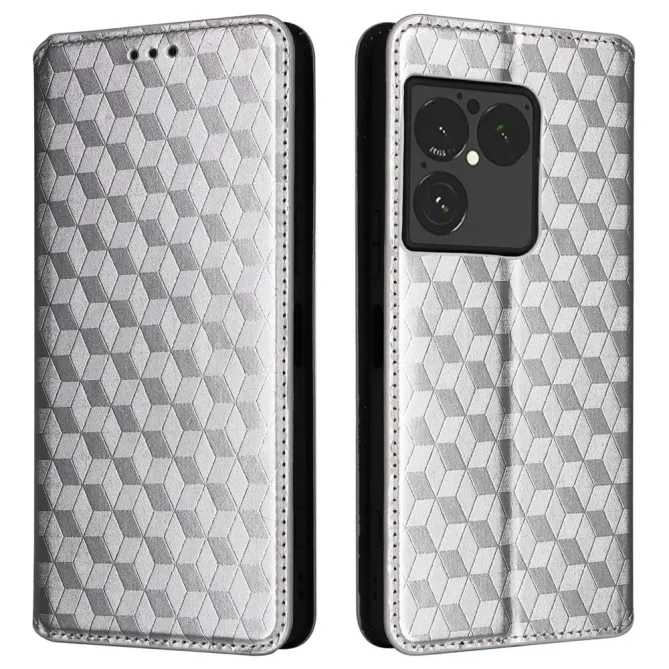 Flip Cover Sony Xperia 1 VIII Design Géométrique Cubes 3D