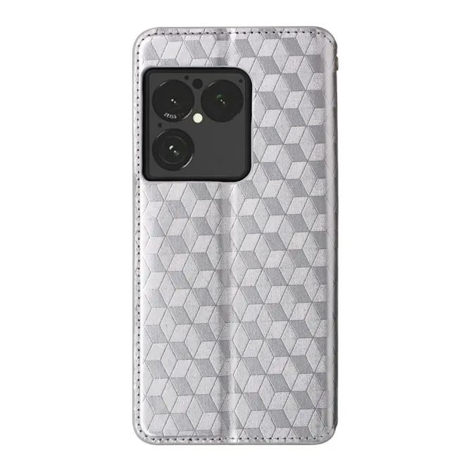 Flip Cover Sony Xperia 1 VIII Design Géométrique Cubes 3D