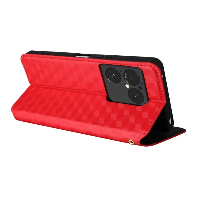 Flip Cover Sony Xperia 1 VIII Design Géométrique Cubes 3D