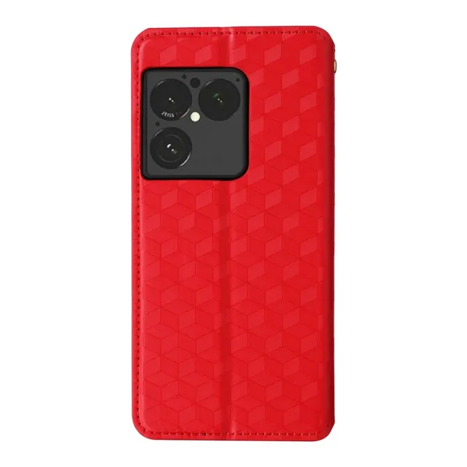 Flip Cover Sony Xperia 1 VIII Design Géométrique Cubes 3D