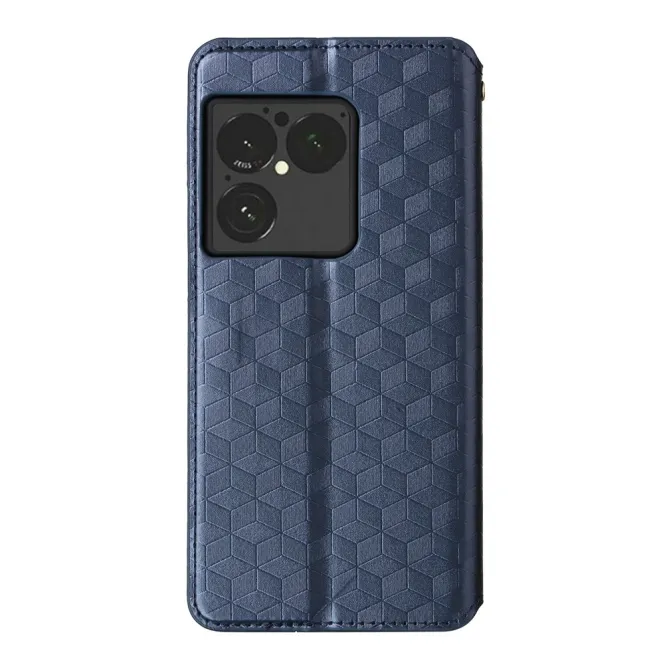 Flip Cover Sony Xperia 1 VIII Design Géométrique Cubes 3D