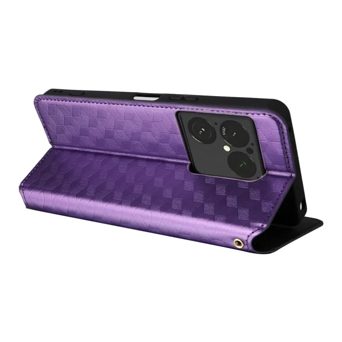 Flip Cover Sony Xperia 1 VIII Design Géométrique Cubes 3D