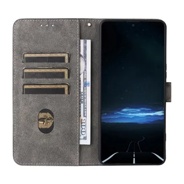 Housse Sony Xperia 1 VIII Rétro Simili Cuir Lanière RFID
