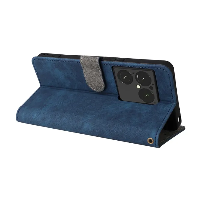 Housse Sony Xperia 1 VIII Rétro Simili Cuir Lanière RFID