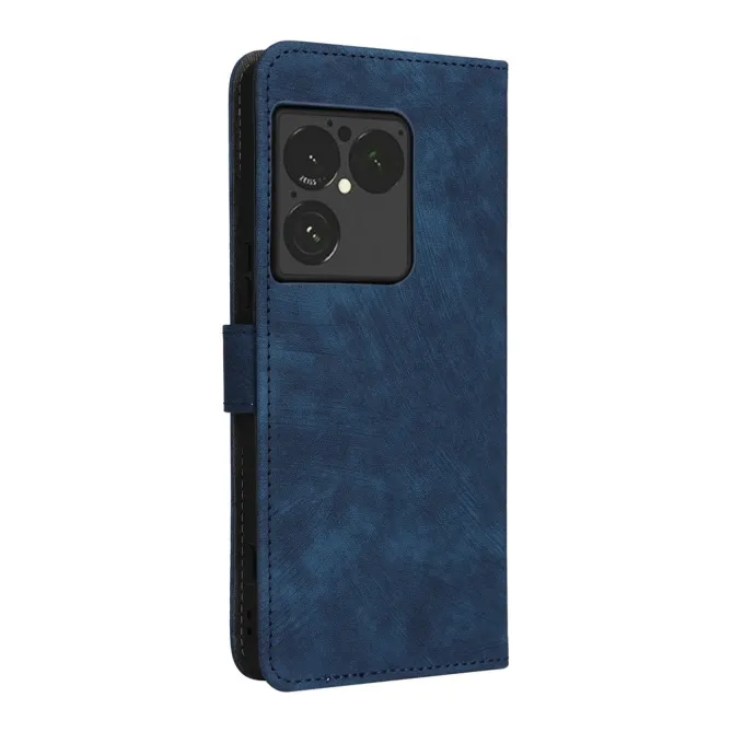 Housse Sony Xperia 1 VIII Rétro Simili Cuir Lanière RFID