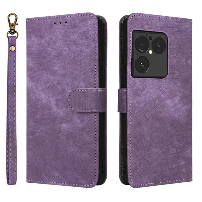 Housse Sony Xperia 1 VIII Rétro Simili Cuir Lanière RFID