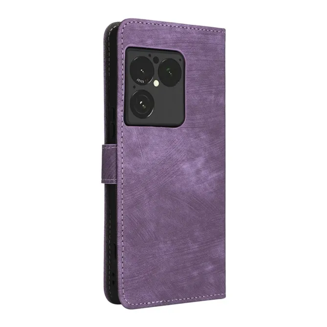 Housse Sony Xperia 1 VIII Rétro Simili Cuir Lanière RFID