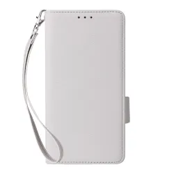 Housse Sony Xperia 1 VIII Effet Cuir Lanière FOLKEN Litchi