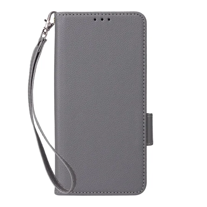 Housse Sony Xperia 1 VIII Effet Cuir Lanière FOLKEN Litchi