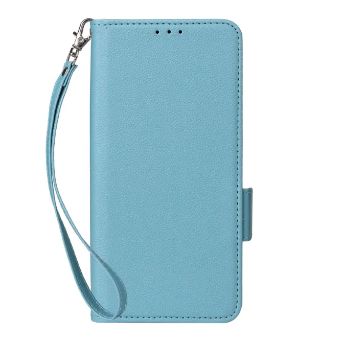Housse Sony Xperia 1 VIII Effet Cuir Lanière FOLKEN Litchi