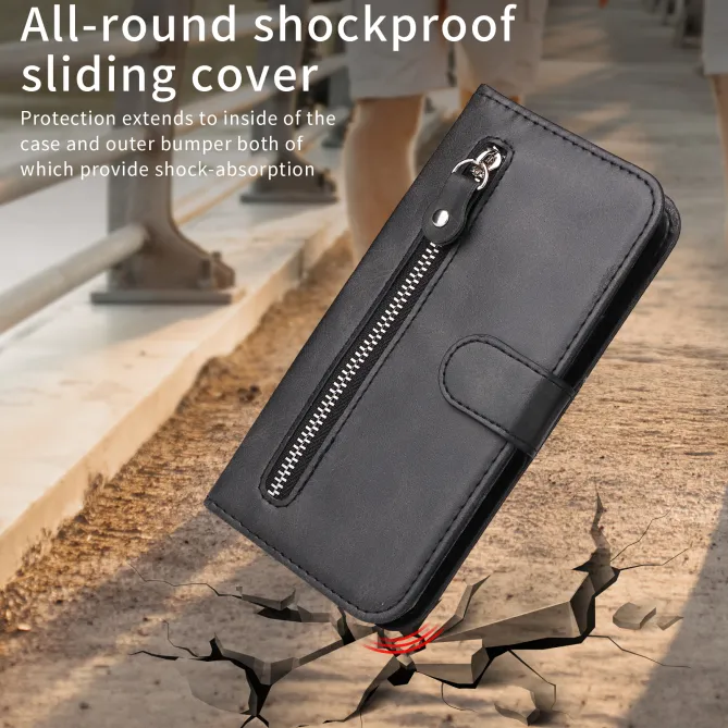 Housse Sony Xperia 1 VIII Zipper Pocket Fonction Support