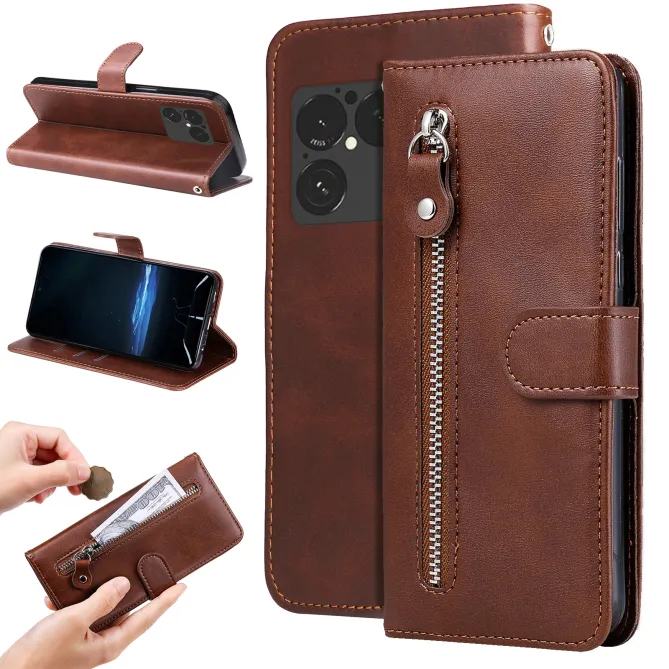 Housse Sony Xperia 1 VIII Zipper Pocket Fonction Support