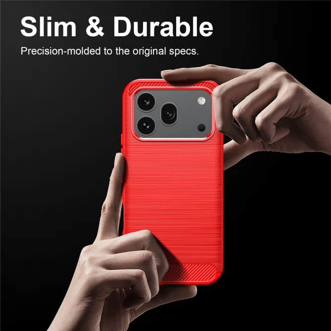 Coque Honor 600 / 600 Pro gel brossé carbone