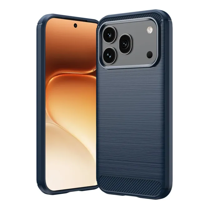 Coque Honor 600 / 600 Pro gel brossé carbone