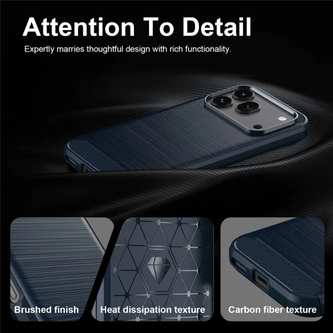 Coque Honor 600 / 600 Pro gel brossé carbone