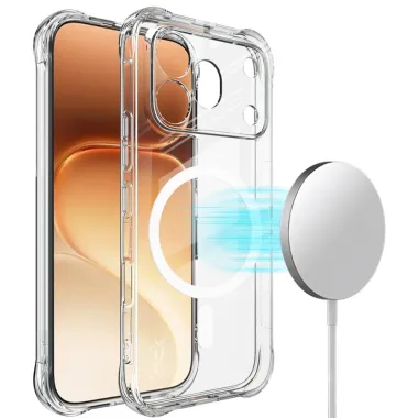Coque Honor 600 Pro Transparente Magnétique Antichoc