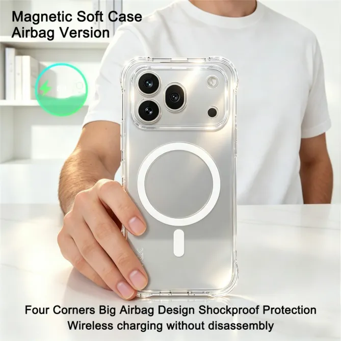 Coque Honor 600 Pro Transparente Magnétique Antichoc