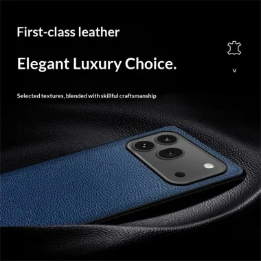 Coque Honor 600 Pro LITCHI Simili Cuir Grainé