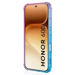 Coque Honor 600 Pro Transparente Dégradé Anti-Chute Bleu clair - photo 35