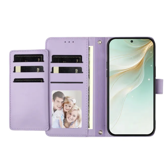 Housse Honor 600 / 600 Pro Portefeuille 9 Cartes Dragonne