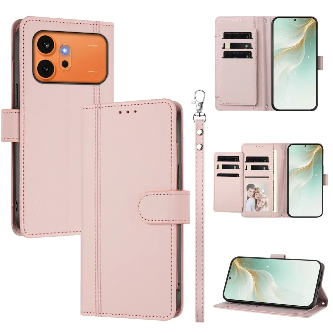 Housse Honor 600 / 600 Pro Portefeuille 9 Cartes Dragonne