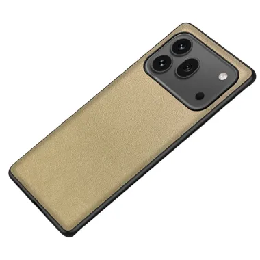 Coque Honor 600 Pro texture soie simili cuir