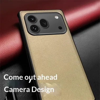 Coque Honor 600 Pro texture soie simili cuir