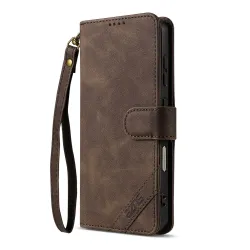 Housse Honor 600 Pro Anti-RFID Dragonne Simili Cuir