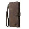 Housse Honor 600 Pro Anti-RFID Dragonne Simili Cuir