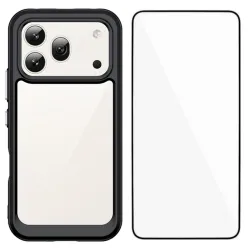 Pack Coque Transparente + Verre Trempé pour Honor 600 Pro