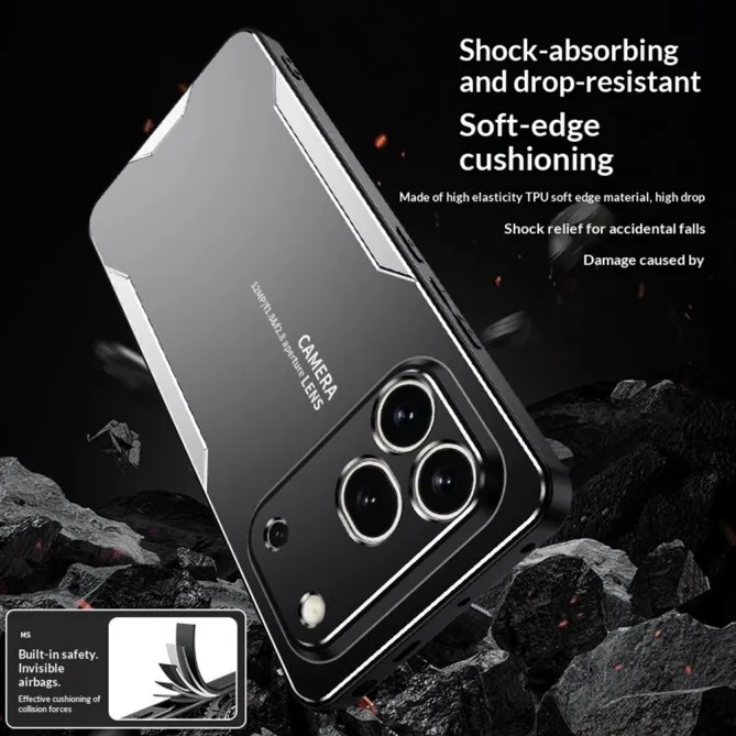 Coque Honor 600 Pro Solid Case Aluminium