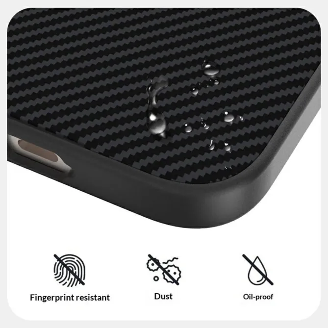 Coque Honor 600 / 600 Pro Magnétique Texture Carbone Premium