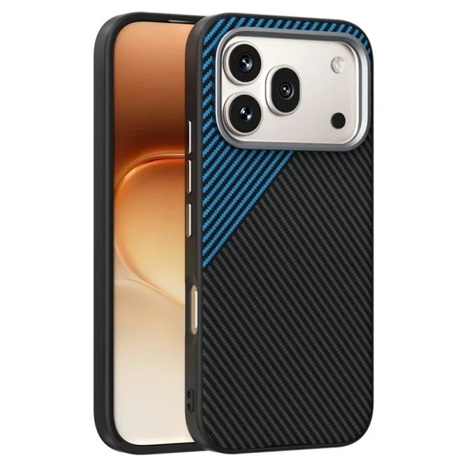 Coque Honor 600 / 600 Pro Magnétique Texture Carbone Premium