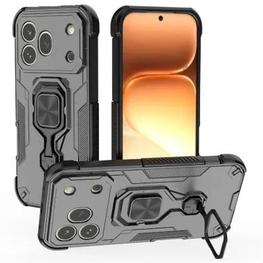 Coque Honor 600 Pro Antichoc Anneau Support Rotatif