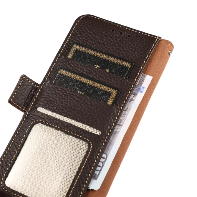 Housse Honor 600 / 600 Pro Cuir Grainé KHAZNEH RFID