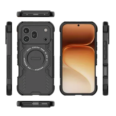Coque Honor 600 Pro Butterfly magnétique avec 2 verres trempés