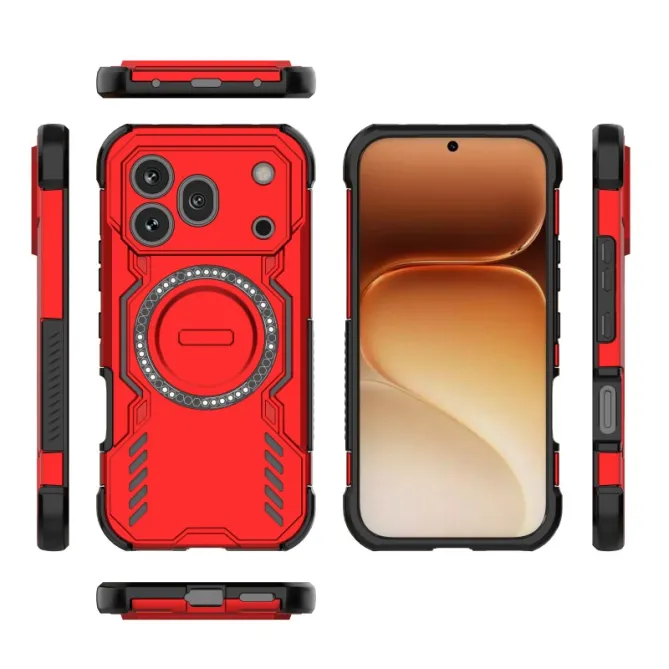 Coque Honor 600 Pro Butterfly magnétique avec 2 verres trempés