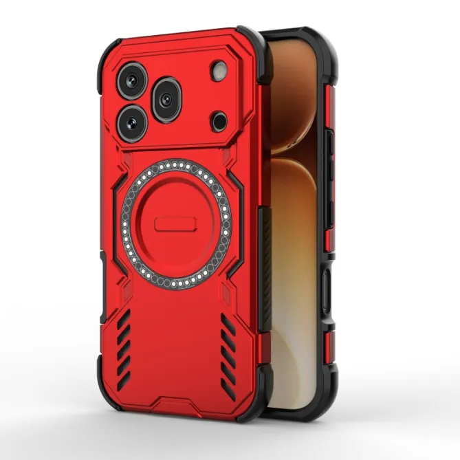Coque Honor 600 Pro Butterfly magnétique avec 2 verres trempés