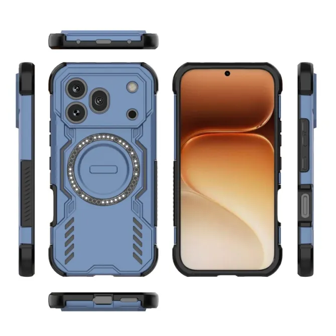 Coque Honor 600 Pro Butterfly magnétique avec 2 verres trempés