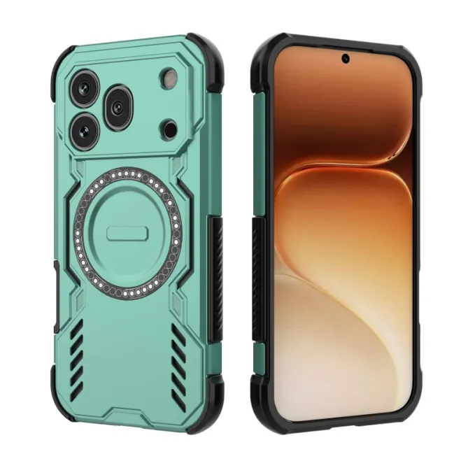 Coque Honor 600 Pro Butterfly magnétique avec 2 verres trempés