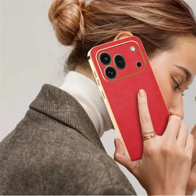 Coque Honor 600 Pro Effet Cuir Grainé Vendôme