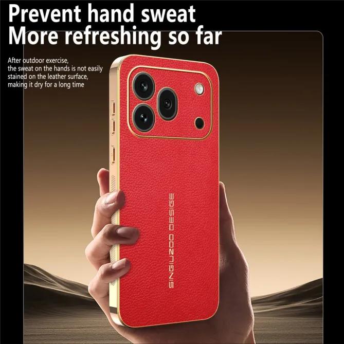Coque Honor 600 Pro Effet Cuir Grainé Vendôme