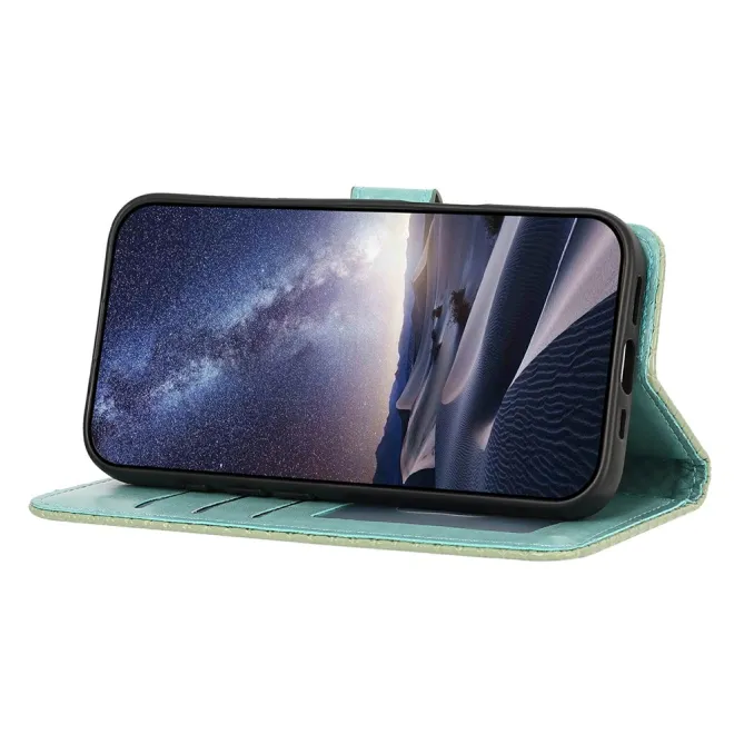 Housse iPhone 16 Plus texture diamant avec dragonne