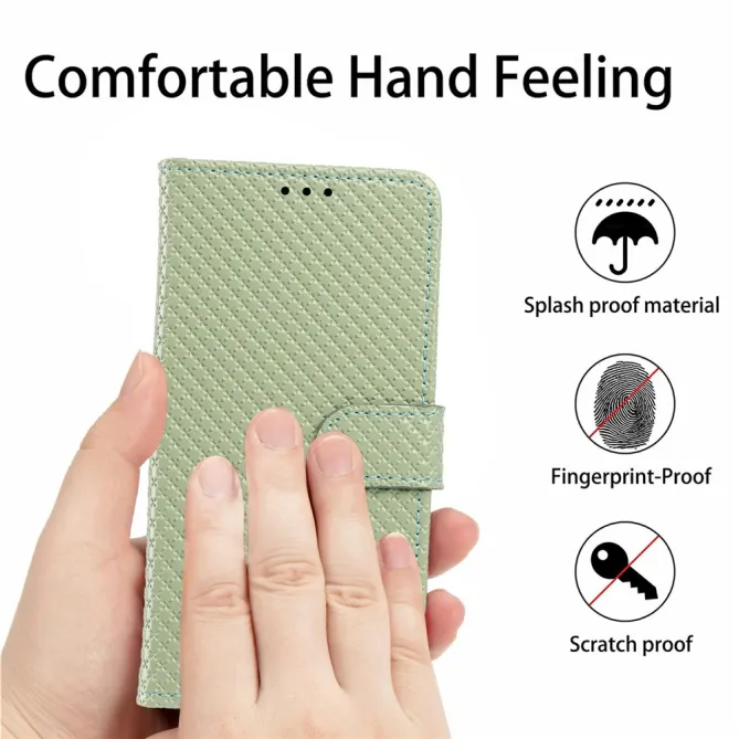 Housse iPhone 16 Plus texture diamant avec dragonne