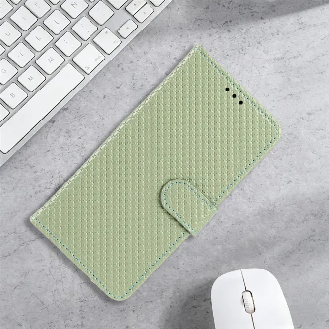 Housse iPhone 16 Plus texture diamant avec dragonne