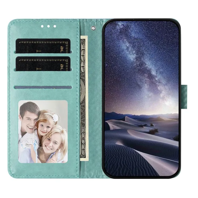 Housse iPhone 16 Plus texture diamant avec dragonne