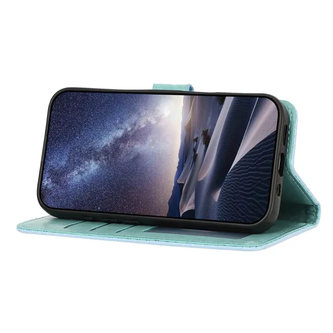 Housse iPhone 16 Plus texture diamant avec dragonne