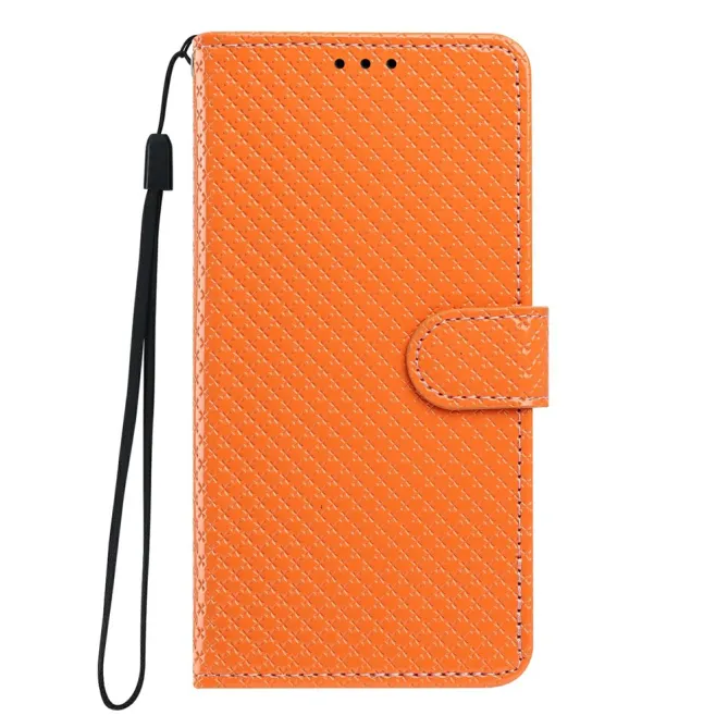 Housse iPhone 16 Plus texture diamant avec dragonne