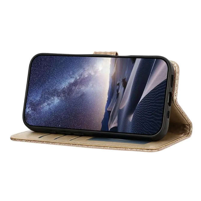 Housse iPhone 16 Plus texture diamant avec dragonne